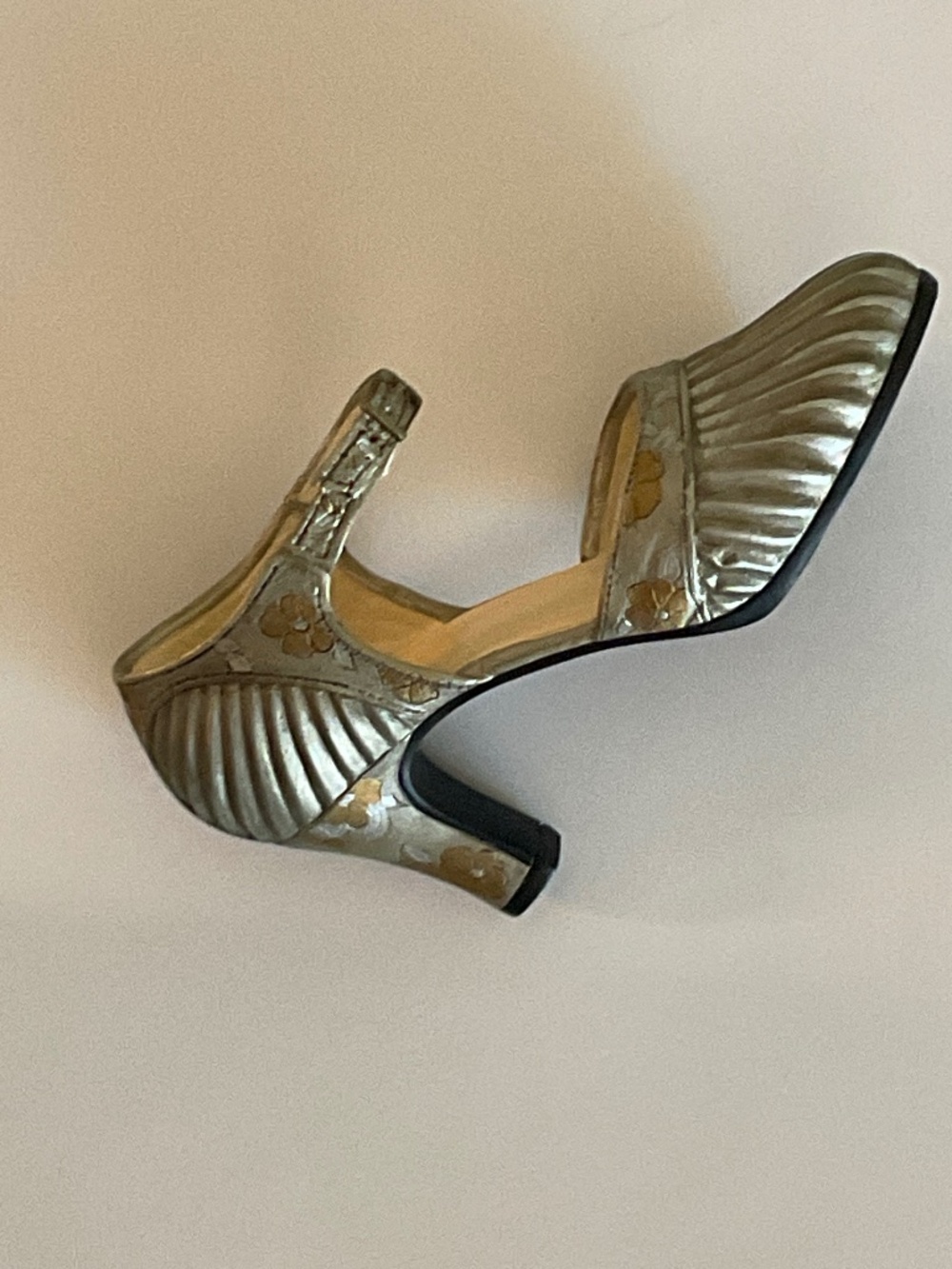 Just the Right Shoe “Sunray” by Raine Silver Miniature Shoe Sculpture W/COA 1999 - Picture 5 of 10